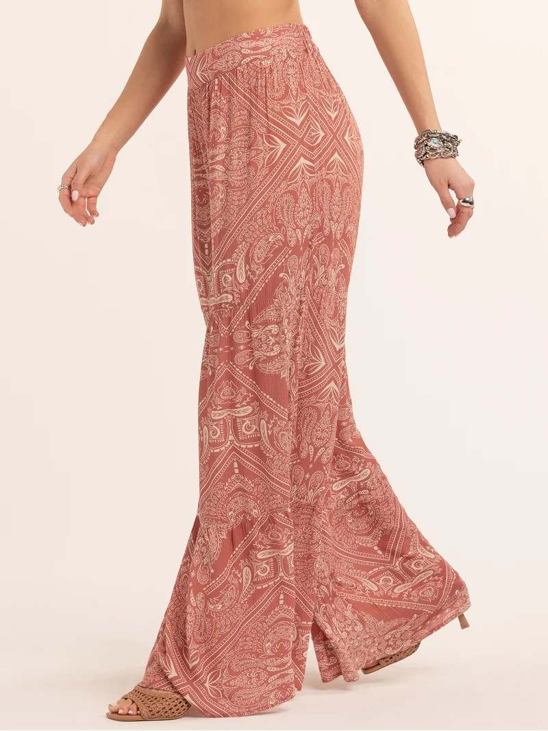 Jessica Simpson Women's Modena Wide Leg Pants, Sizes XS-XL | Walmart (US)
