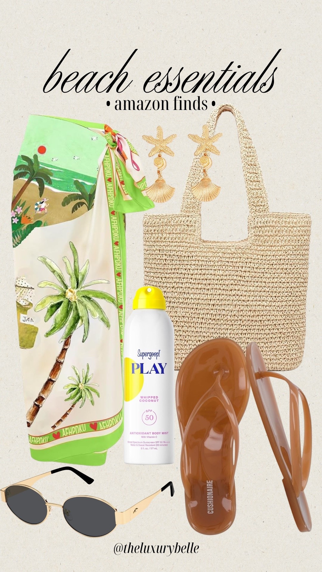 Amazon finds—beach essentials!

#LTKgrwm #LTKootd #LTKSwim