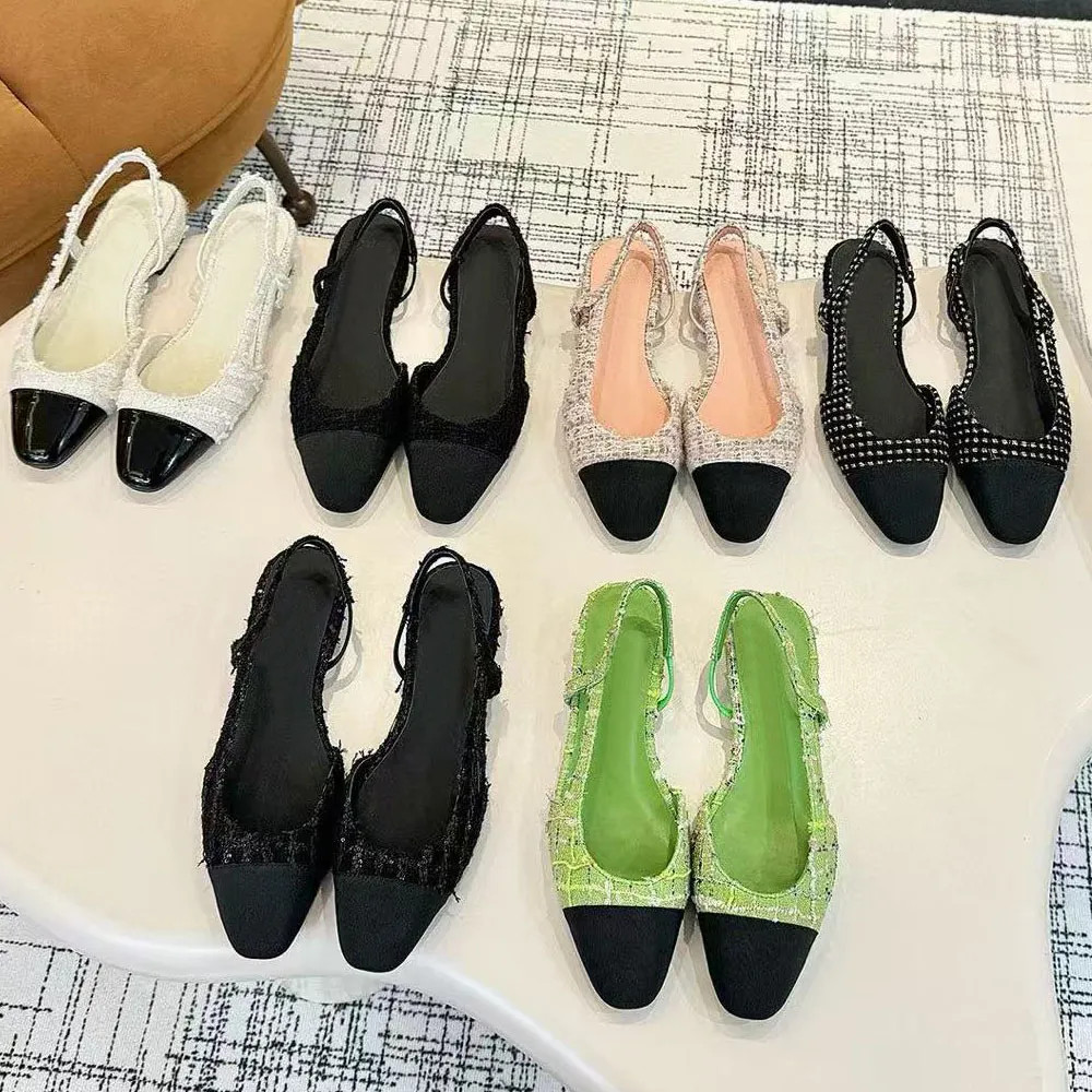 Save Big on Bulk Lady Sandals Shoes Womens Sandal Flat Heel Designer SHoes Leather Sandals Ballet... | DHGate