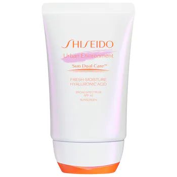 Urban Environment Fresh-Moisture Sunscreen Broad-Spectrum SPF 42 with Hyaluronic Acid - Shiseido ... | Sephora (US)