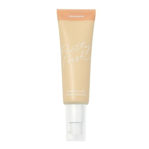 ColourPop Pretty Fresh Tinted Moisturizer - Hydrating Skin Tint with Lightweight Coverage - Formulated with Hyaluronic Acid & Coconut Water for Healthy-Looking Skin - Fair 2W (1.45 oz) | Amazon (US)