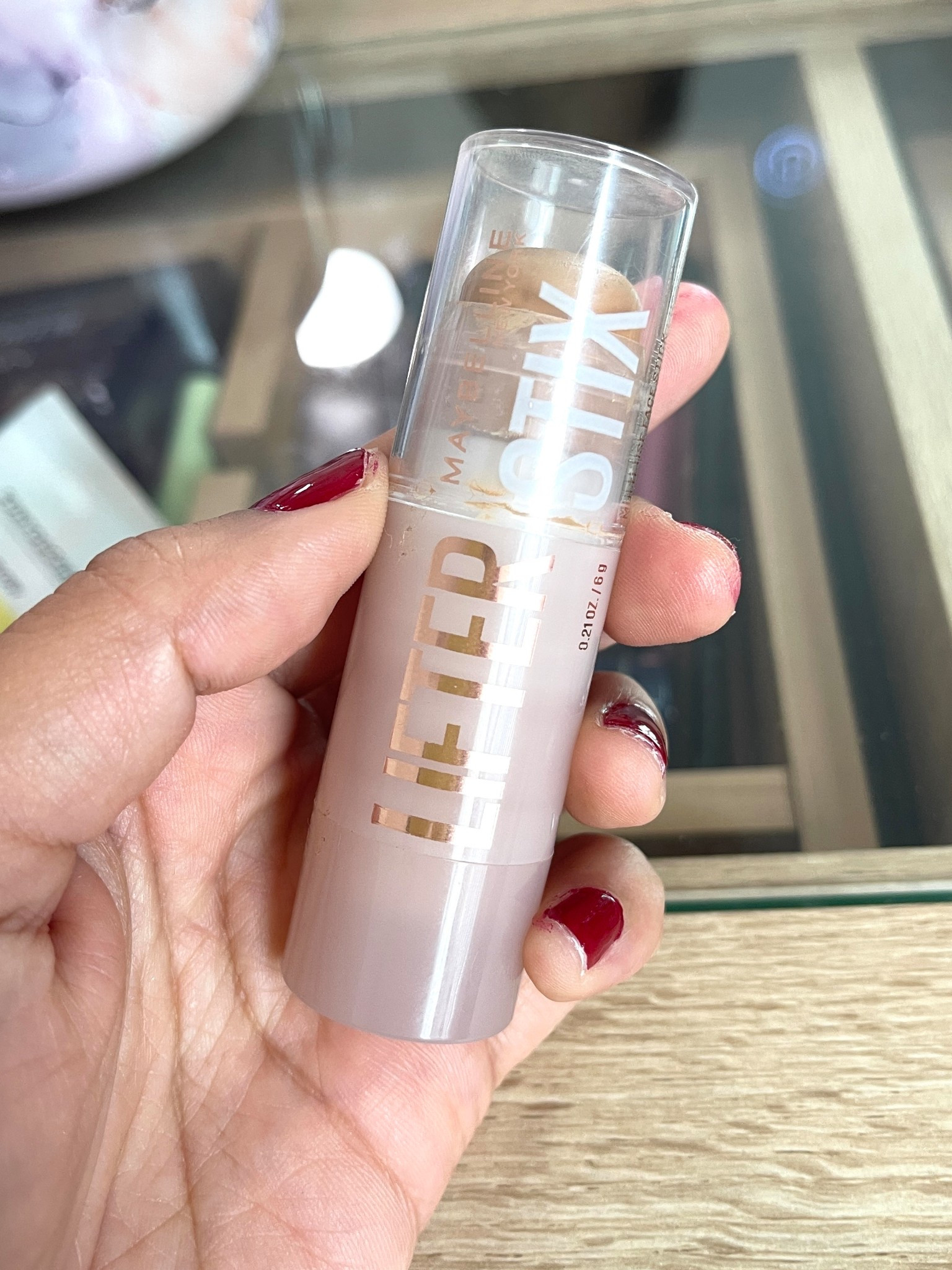 Maybelline lifter stick
I use shade 40

#LTKFindsUnder50 #LTKBeauty #LTKSaleAlert