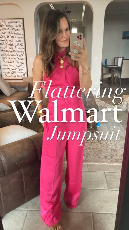 Like and comment “WALMART JUMPSUIT” to have all links send directly to your messages. Can not believe these are from Walmart they feel so high end- the belt and the way it cinches your waist 👌 
.
#walmartfashion #wallart #walmartfinds #jumpsuit #resortwear #resortstyle #beachstyle 

#LTKstyletip #LTKfindsunder50 #LTKsalealert