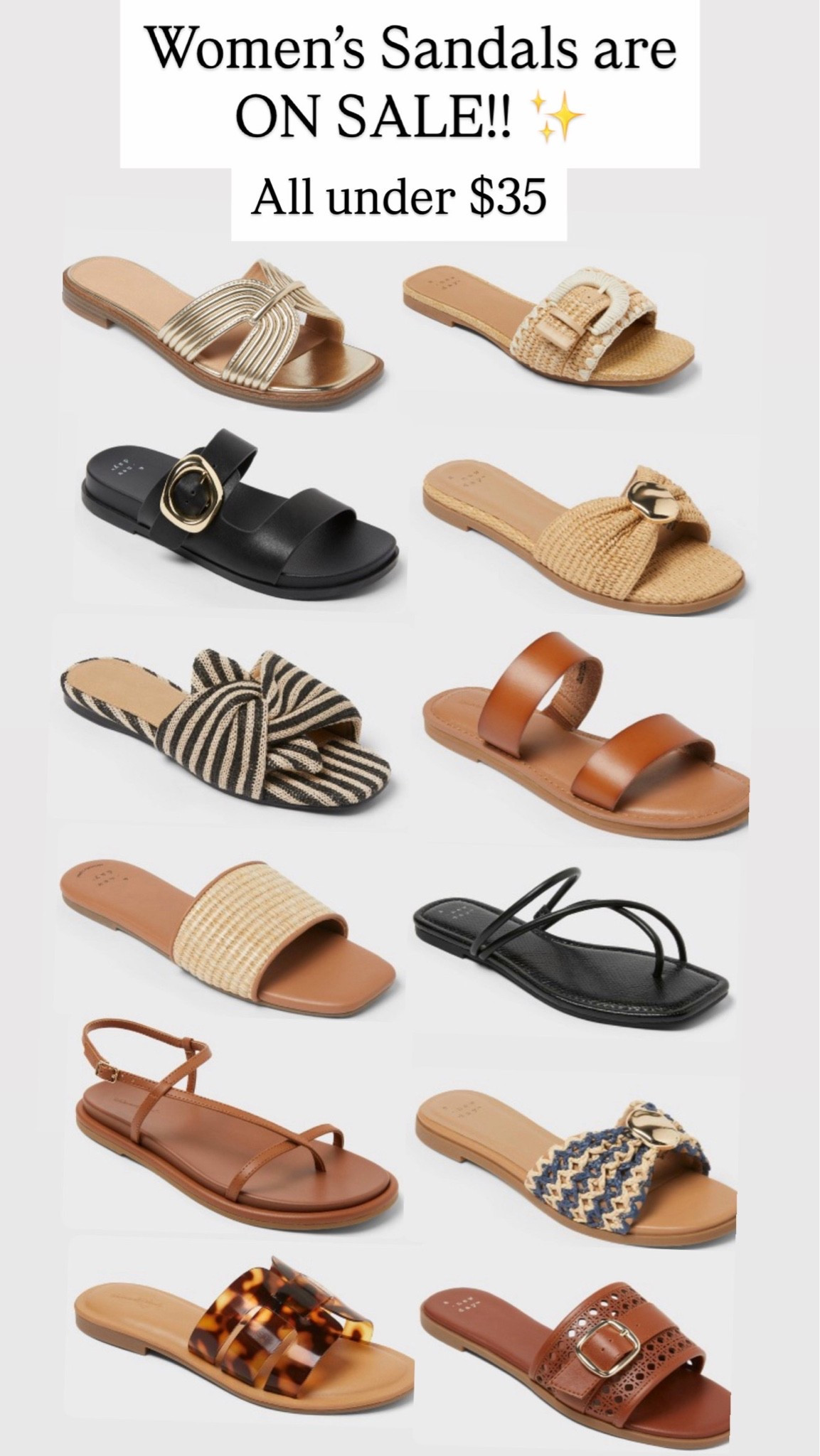These women’s sandals are on sale!!! I love these!! All on sale!!!

#LTKSaleAlert