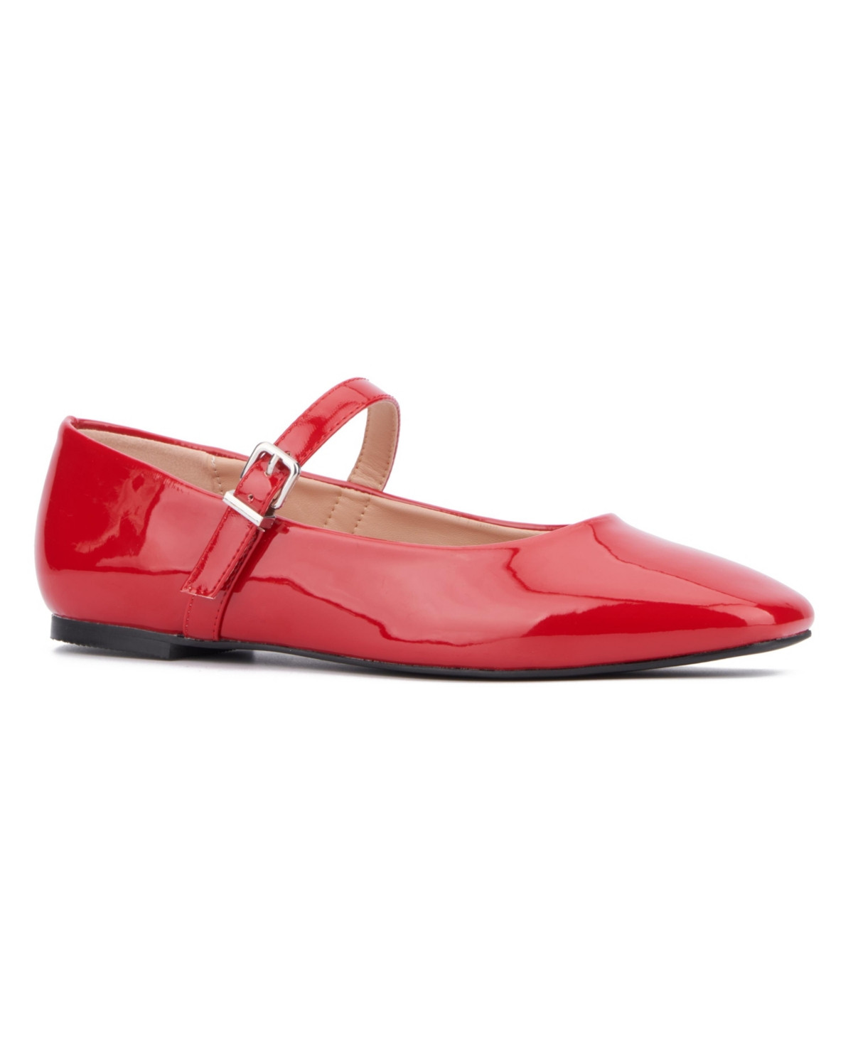 New York & Company Women's Page Ballet Flats - Red patent | Macy's