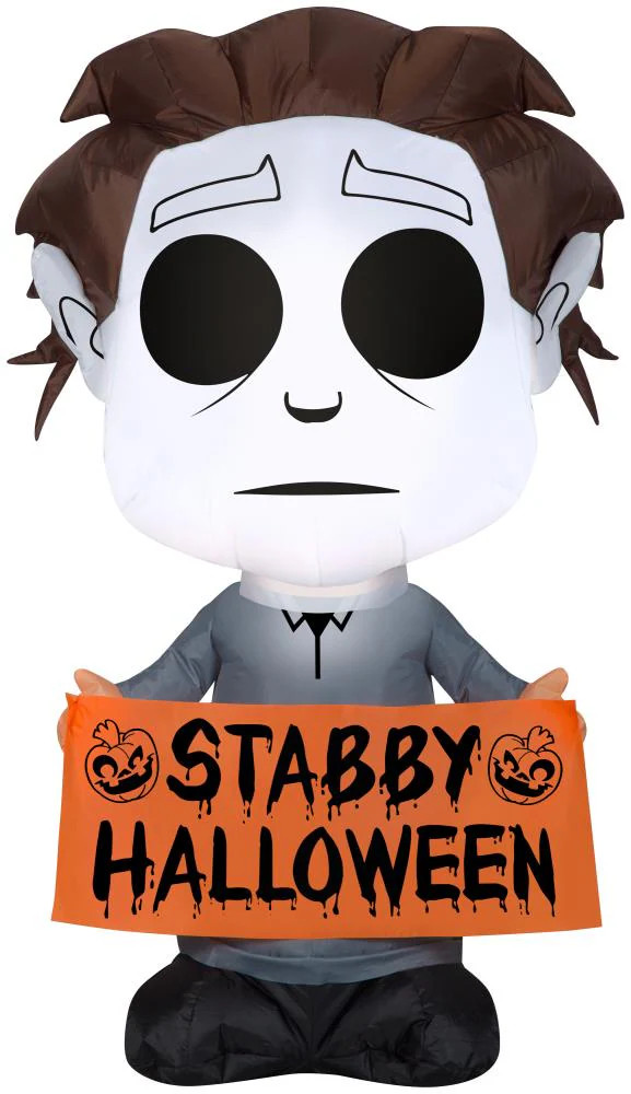 Gemmy 3.51-ft Lighted Universal Pictures Halloween Michael Myers Inflatable | G-225885 | Lowe's