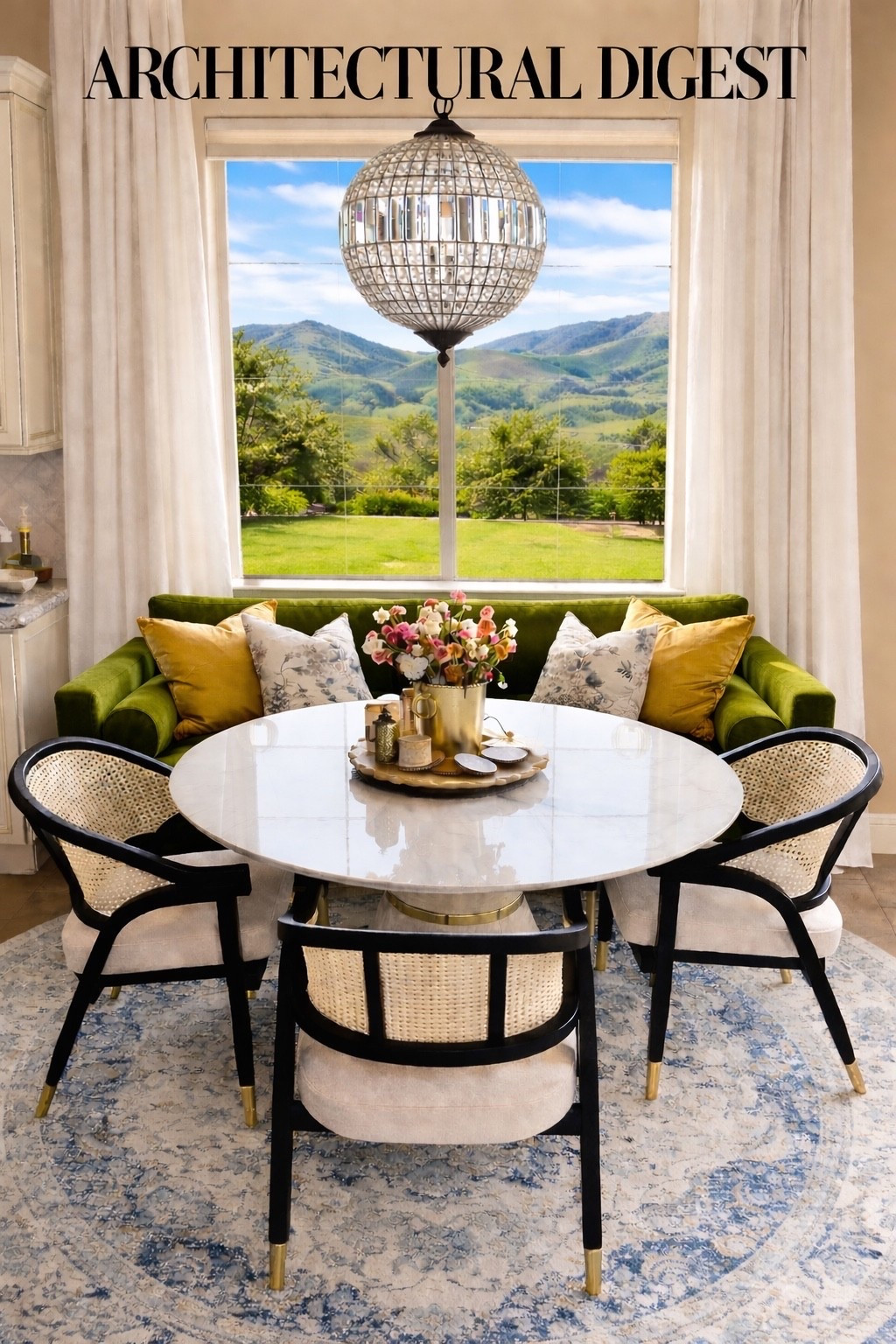 My eat in dining area makeover!