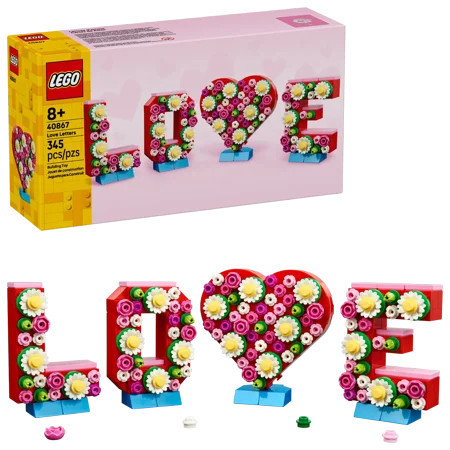 LEGO Love Letters 345pcs 40867 | Walmart (US)