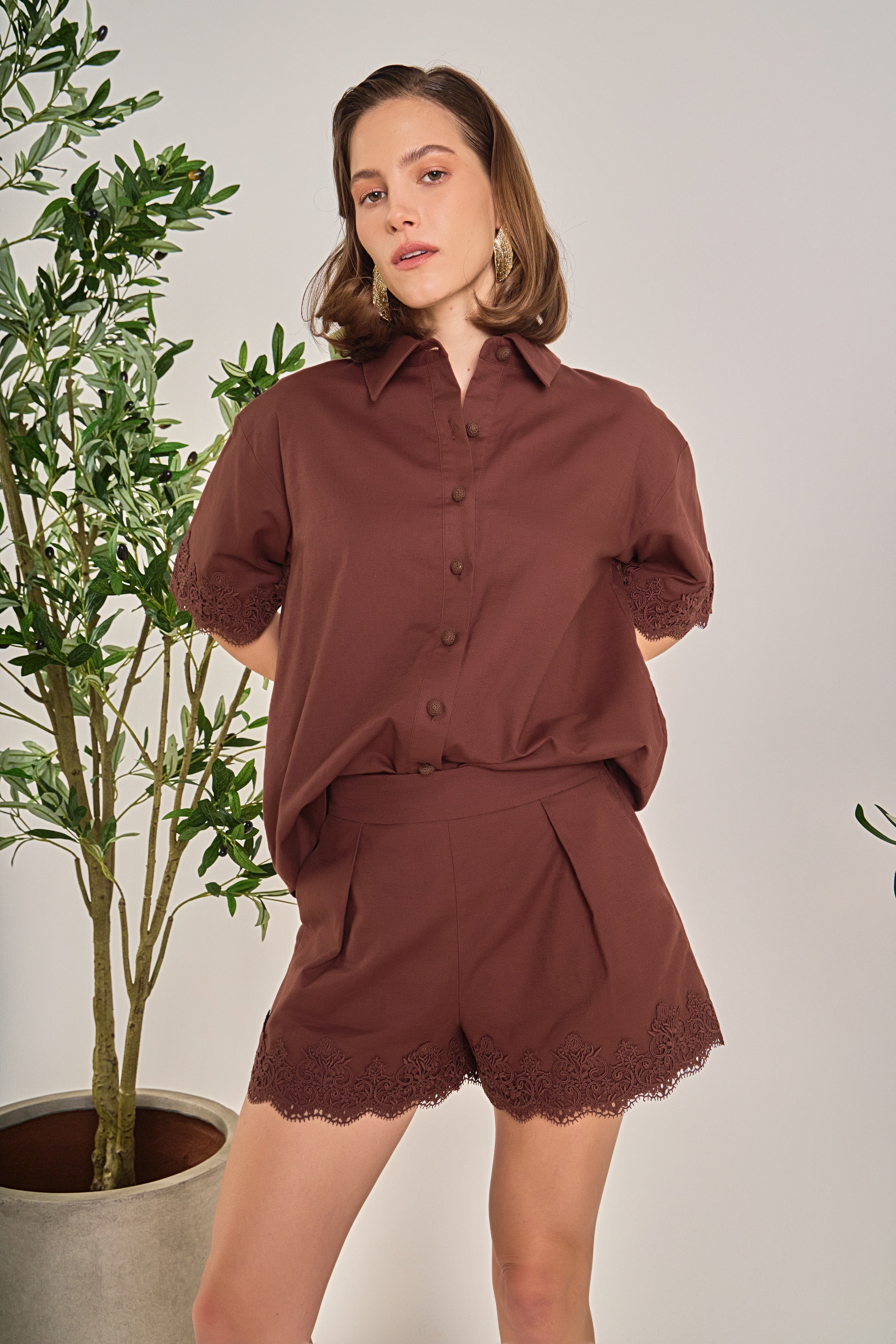 Lace Shorts | English Factory