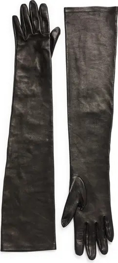 The Row Simon Long Leather Gloves | Nordstrom | Nordstrom