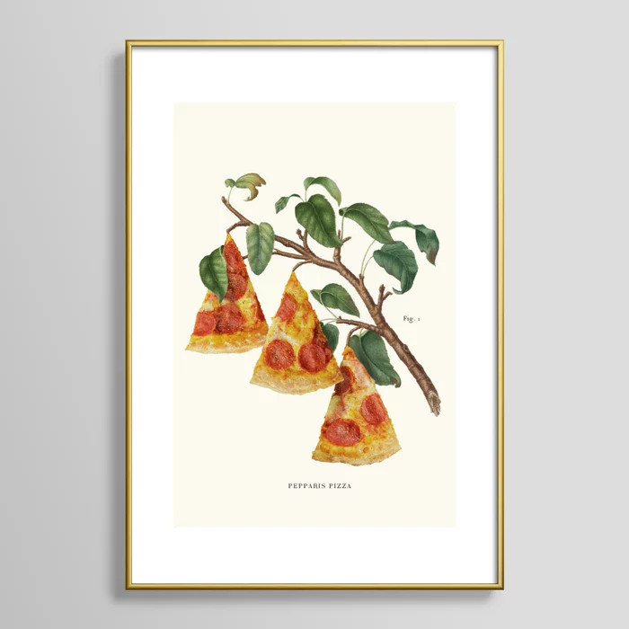 Pizza Plant Art Print | Society6