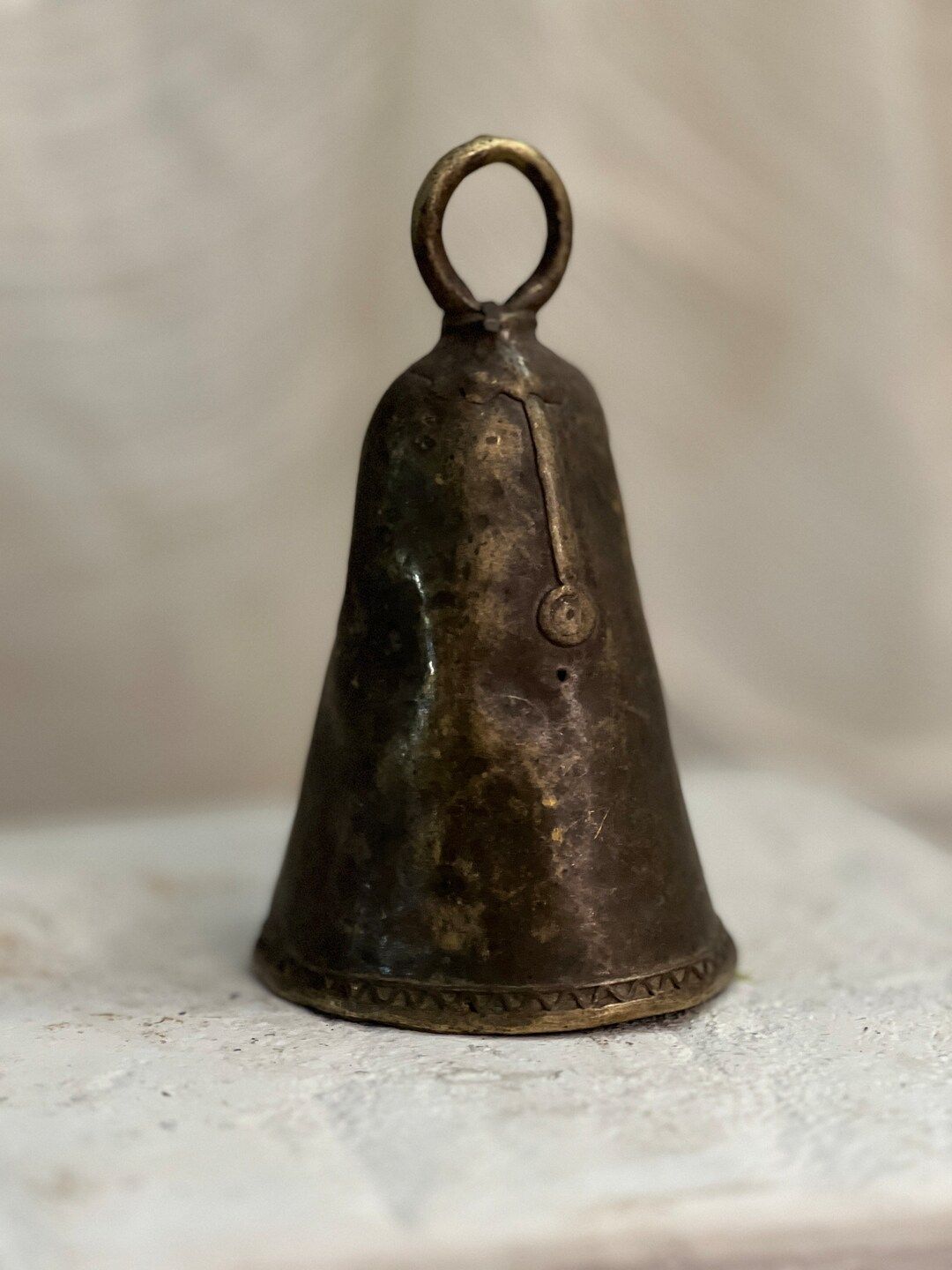 Vintage African brass bell #12 | Etsy (US)