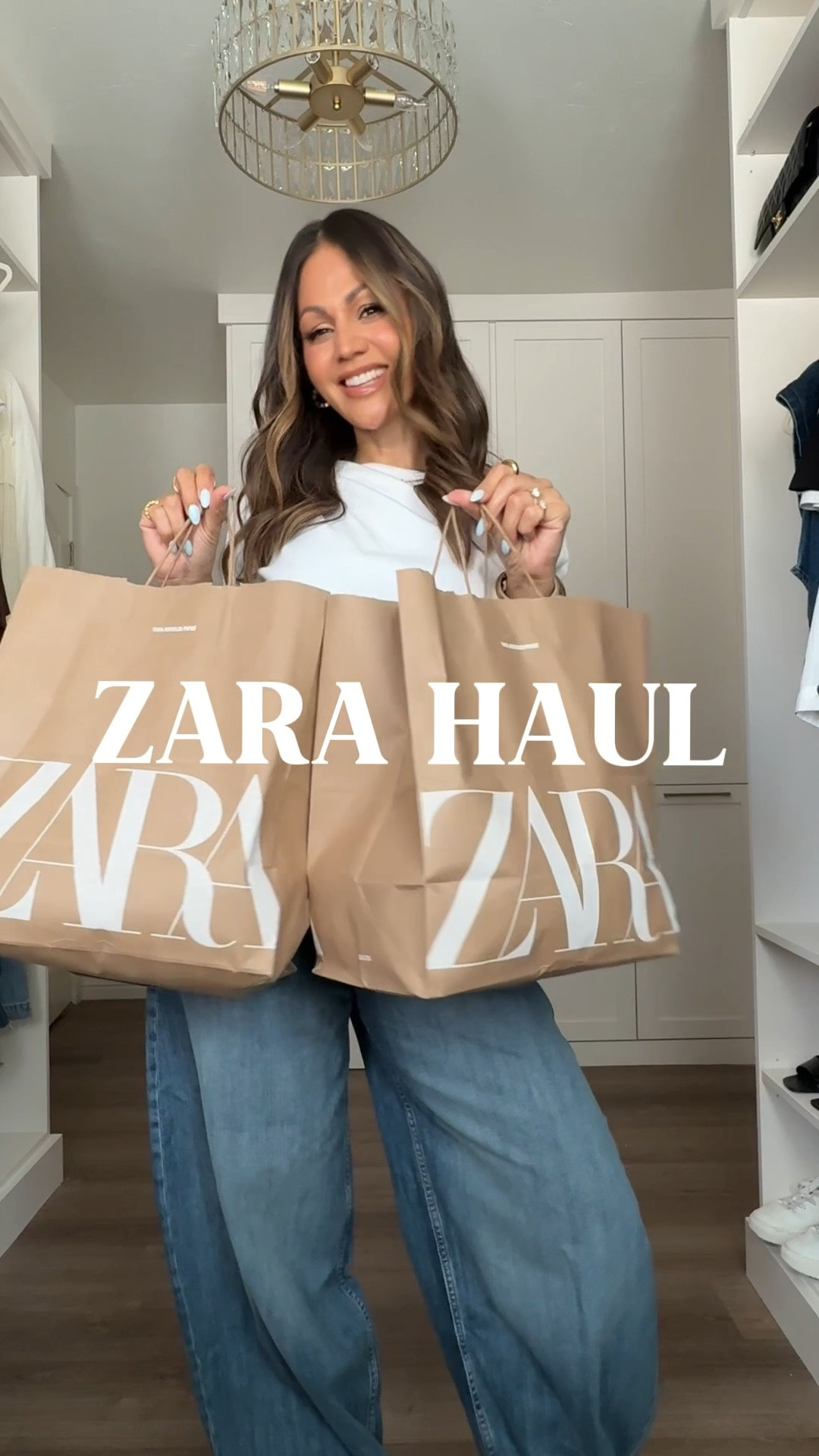 Zara new in haul 🤌🏻elevated casual edit 
Sizing 
Look 1
Off shoulder tee/ XS
Balloon jeans /26
Look 2
Bubble hem top/ XS
Stripe pants / XS
Look 3
Top/ small 
Pleated pants /xs
Look 4
White tee/xs
Balloon jeans /26
Look 5
Tee/ xs
Linen shorts / XS
Look 6
Asymmetrical top/ SMALL 
BALLOON JEANS /26
I’m 5’4”/130

#LTKootd #LTKgrwm #LTKU