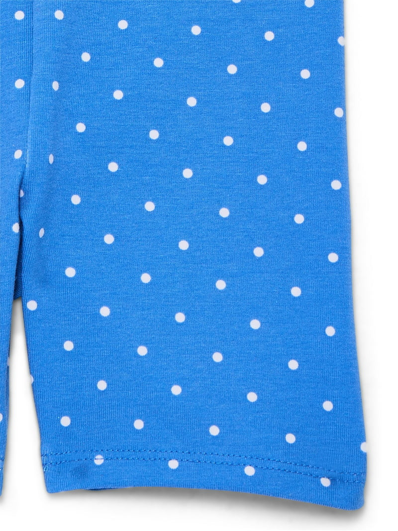 Wonder Nation Toddler Girls Bike Shorts, Sizes 18M-5T | Walmart (US)