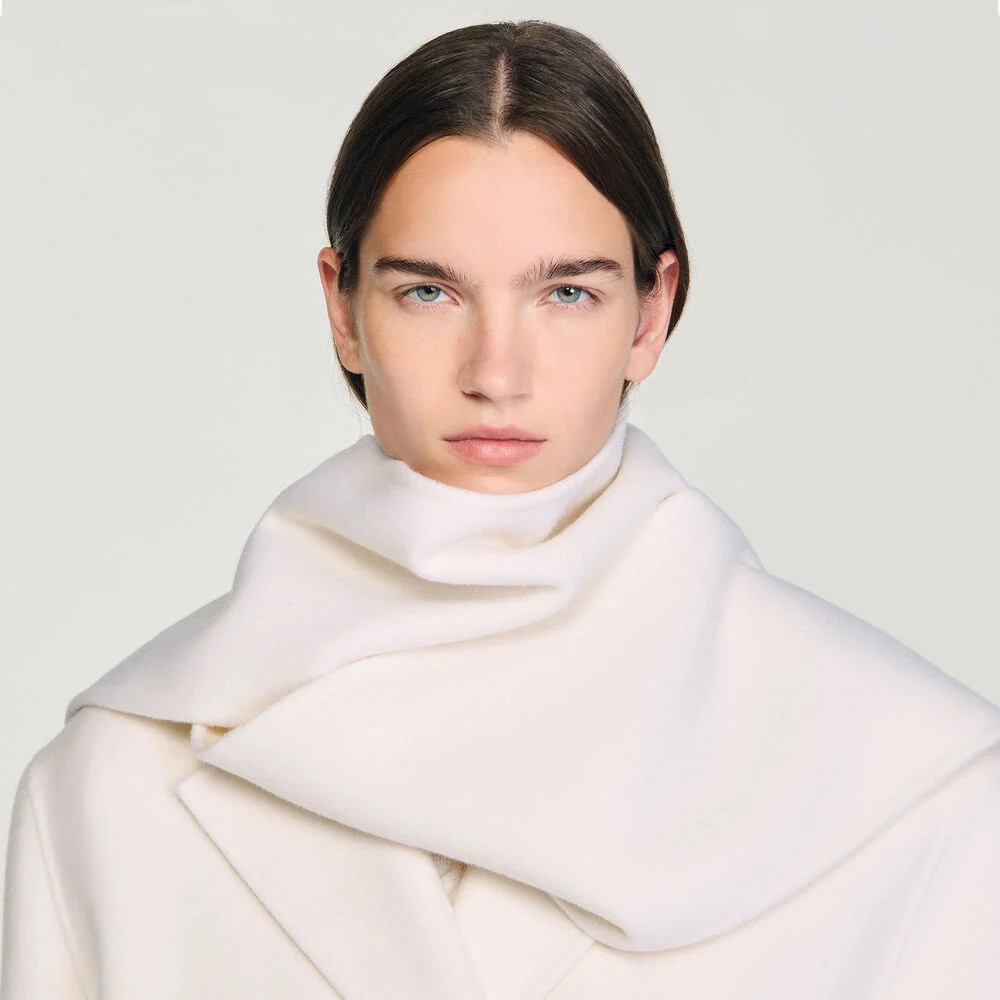 Oversized Wool Coat | Sandro US | Sandro-Paris US