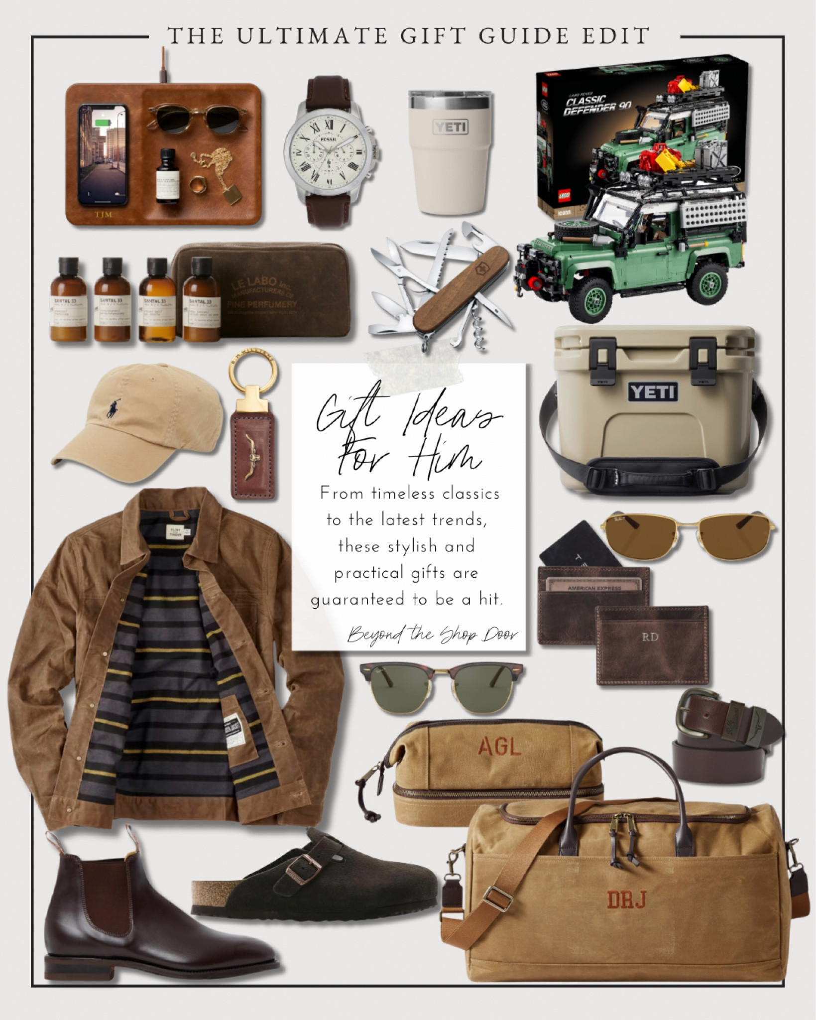 Gift Ideas For Him - The Ultimate Gift Guide Edit

From timeless classics to the latest trends, these stylish and practical gifts are guaranteed to be a hit.

Beyond the Shop Door 🤎

#FLINT and TINDER - Flannel-Lined Waxed Trucker Jacket

#LTKGiftGuide #LTKMens #LTKOver40