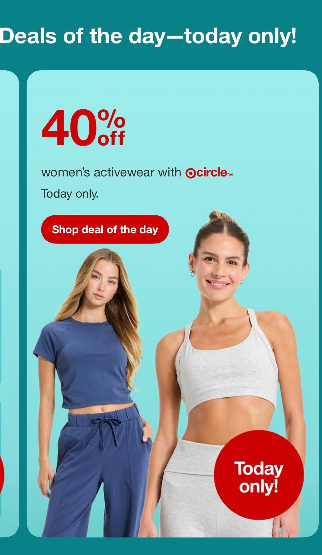 Eeeekkk I have been waiting to this target sal to grab these new activewear items I’ve been eyeing 

#LTKfitnessgoals #LTKdayinmylife #LTKmomlife