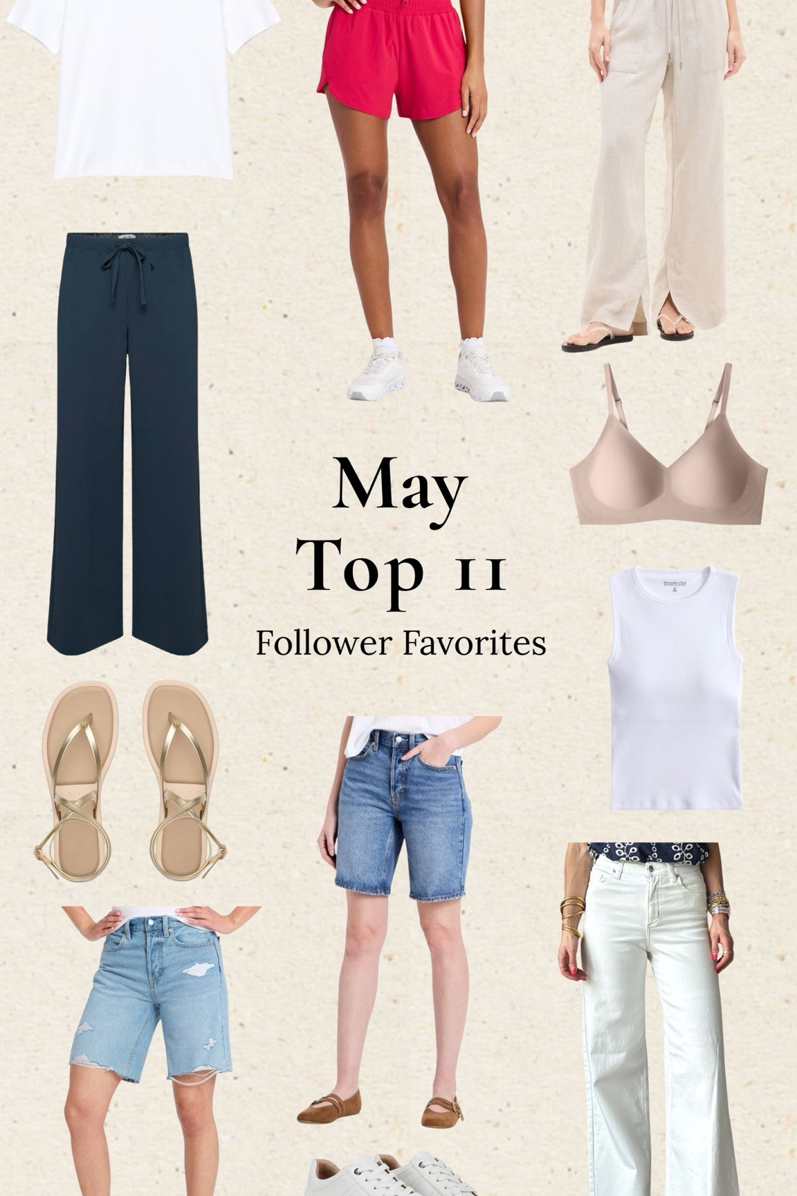 Follower Favorites! These were your top 10 for the month of May (actually 11 because the two different denim washes were so close that I added both)! 

#LTKgrwm