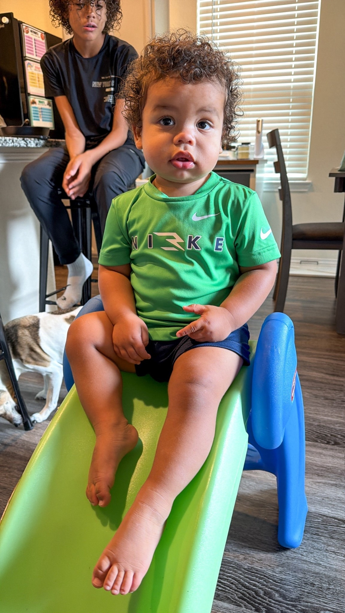 Amari loves his Little Tikes slide. It's a great addition for indoor OR outdoor fun! #FamilyFun

#LTKBaby #LTKKids #LTKActive