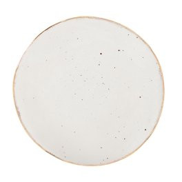 Thyme & Table Dinnerware Black and White Dot Dinner Plates, 4 pack | Walmart (US)