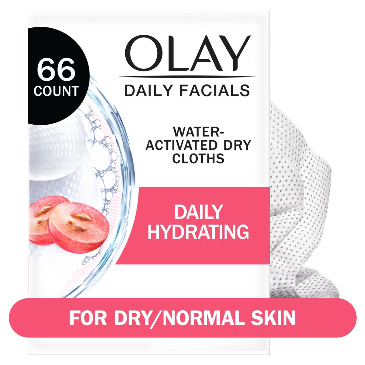 Olay Daily Facials Hydrating Cleansing Cloths - Scented - 66ct | Target