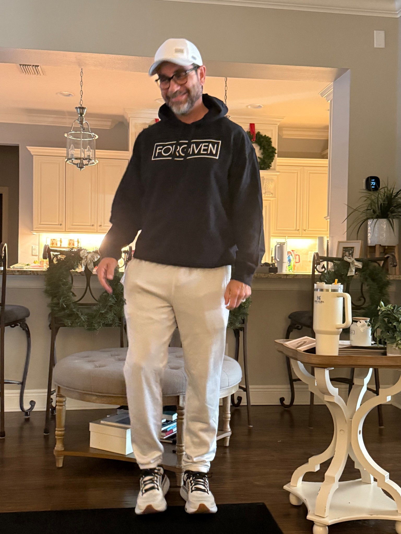 FORGIVEN sweatshirt. Soft / hoodie/ gift for him / men’s sweatshirt / cold weather ready 

#LTKHoliday #LTKMens