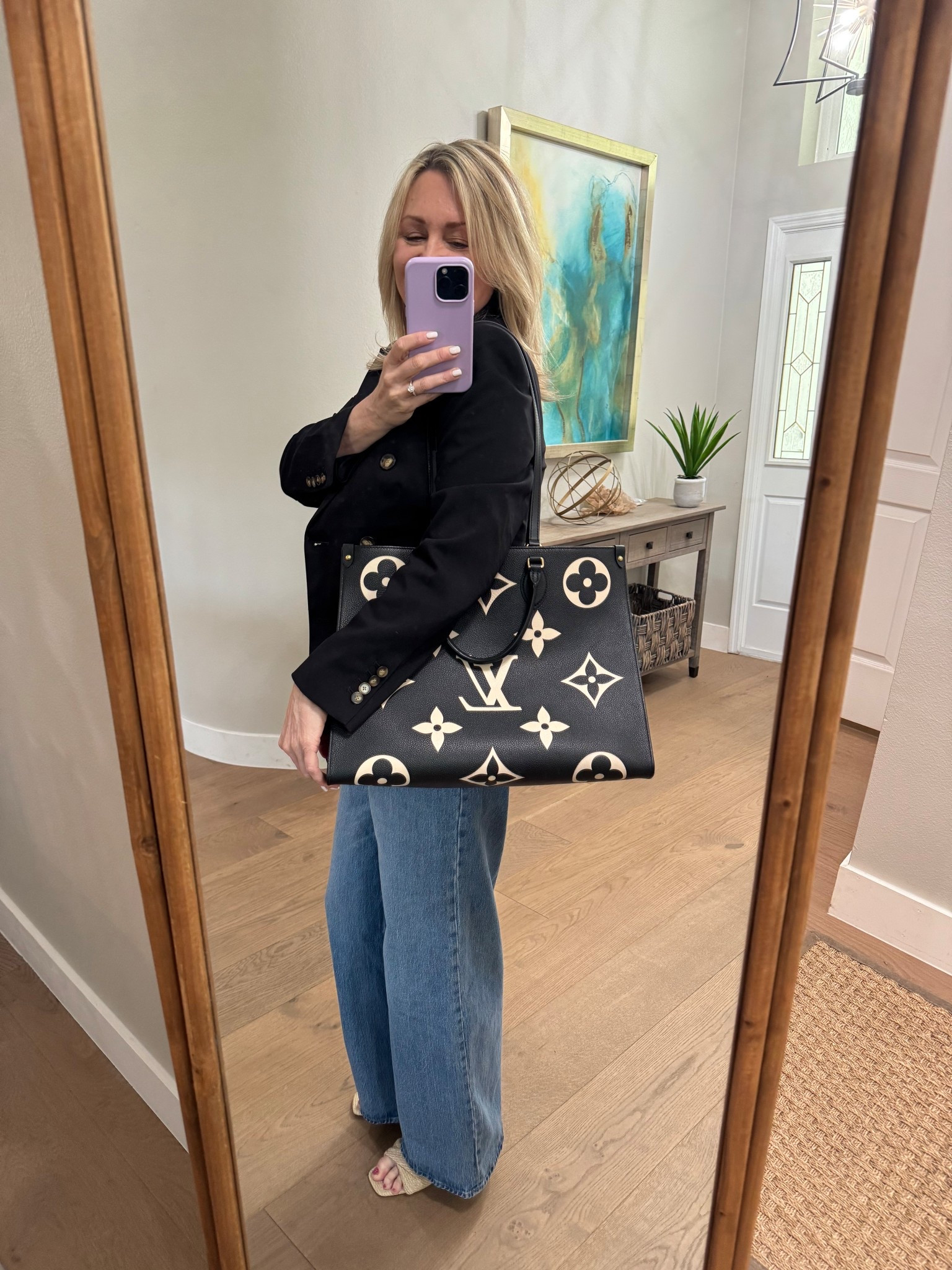 Holds everything and looks chic, my Louis Vuitton bag!  

#LTKSeasonal #LTKdayinmylife #LTKootd