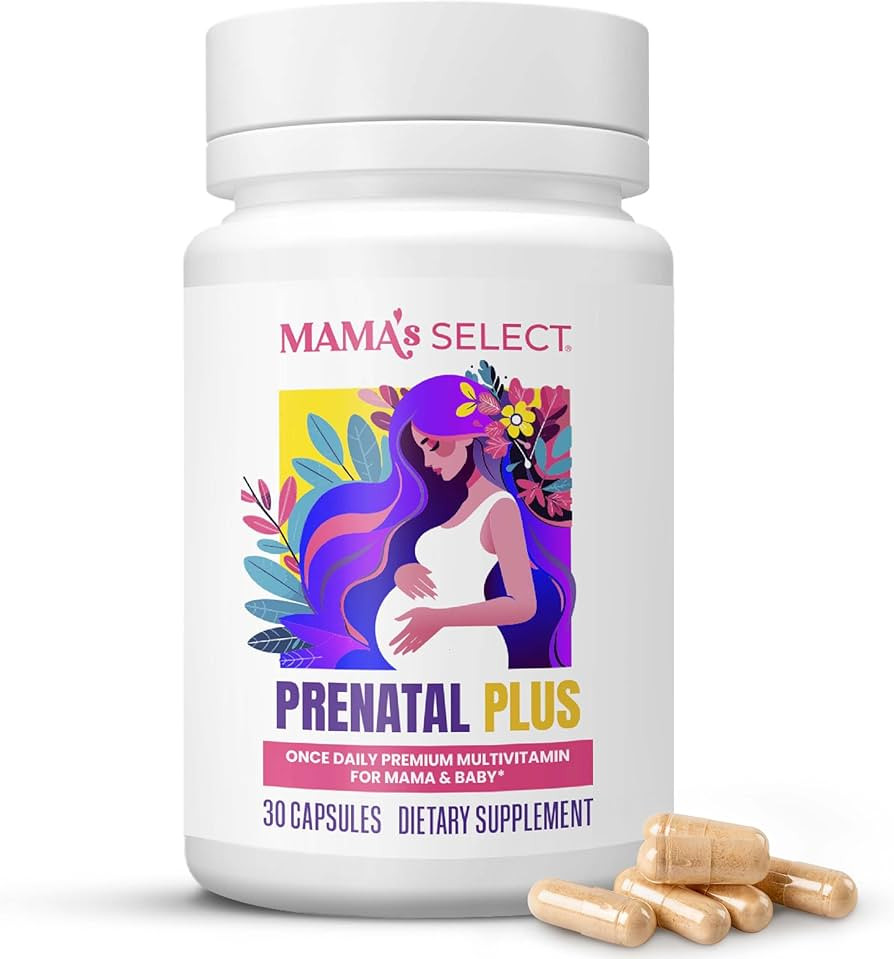 Mama's Select Prenatal Vitamins for Women – Allergen-Free, MTHFR Friendly, Methylated Folate & ... | Amazon (US)