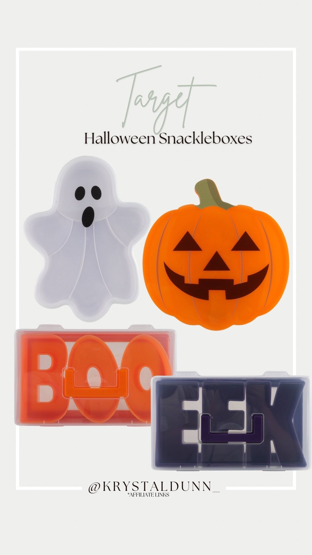 Halloween snackleboxes, perfect for your next movie night!

#LTKSeasonal