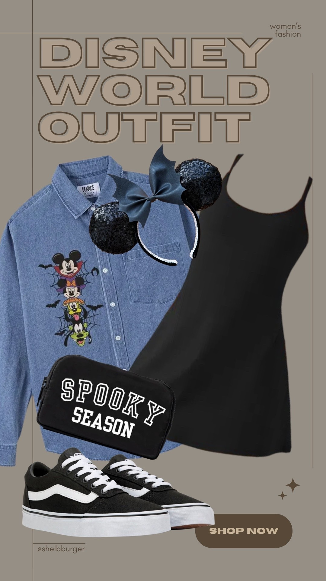 Women’s Disney World spooky season Mickey Mouse and friends Halloween outfit 

#LTKFamily #LTKFindsUnder100 #LTKTravel