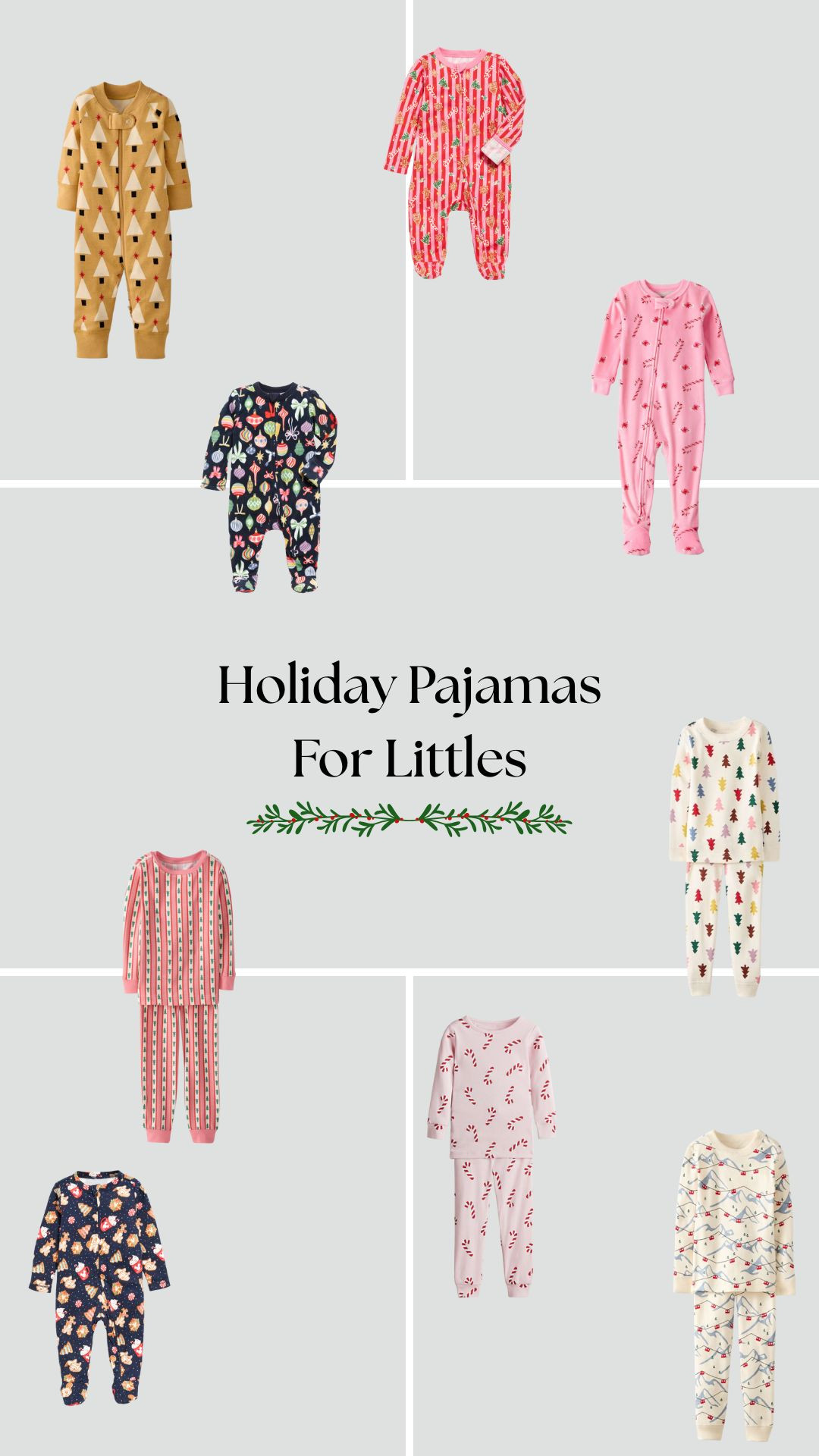 Holiday pajamas are a tradition in our home and it is so fun to get new prints each season. Here are the ones I am loving this year!!  

 #LTKSeasonal #LTKBaby #LTKKids
