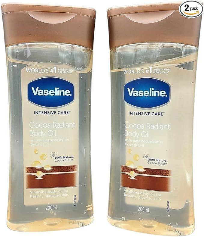 Intensive Care Cocoa Radiant Body Gel Oil With Pure Cocoa Butter Twin Pack (2 x 200ml) | Amazon (UK)