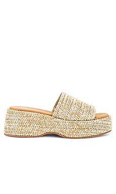 Seychelles Driftwood Sandal in Natural Raffia from Revolve.com | Revolve Clothing (Global)