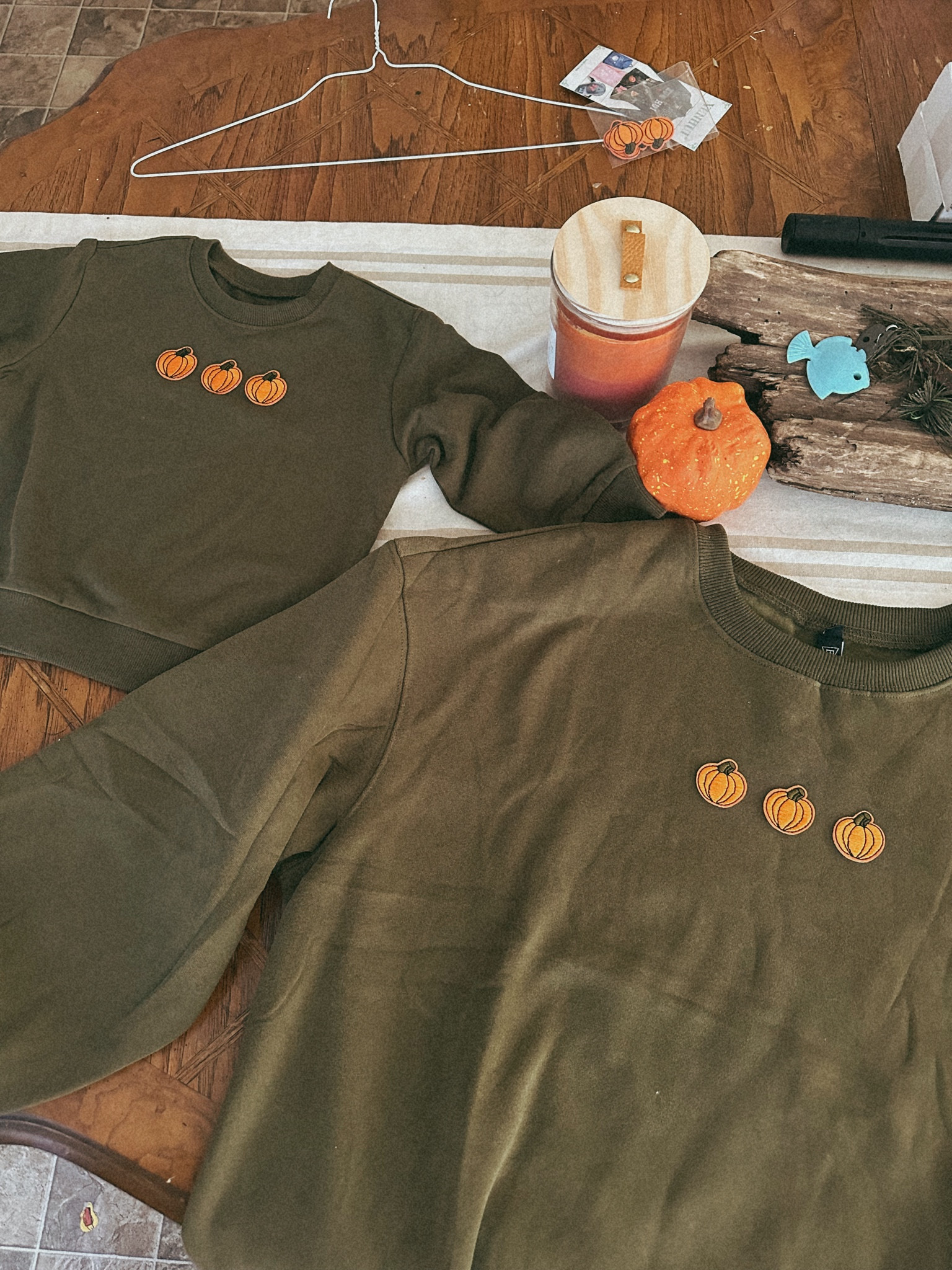 Matching sweatshirts with my little pumpkin 🎃🎃🎃

#LTKSeasonal #LTKHalloween #LTKKids