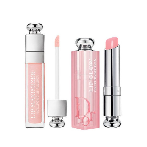 Dior - Lip Balm And Plumping Gloss Set - 3.2g+6ml - 001 Pink | Stylevana