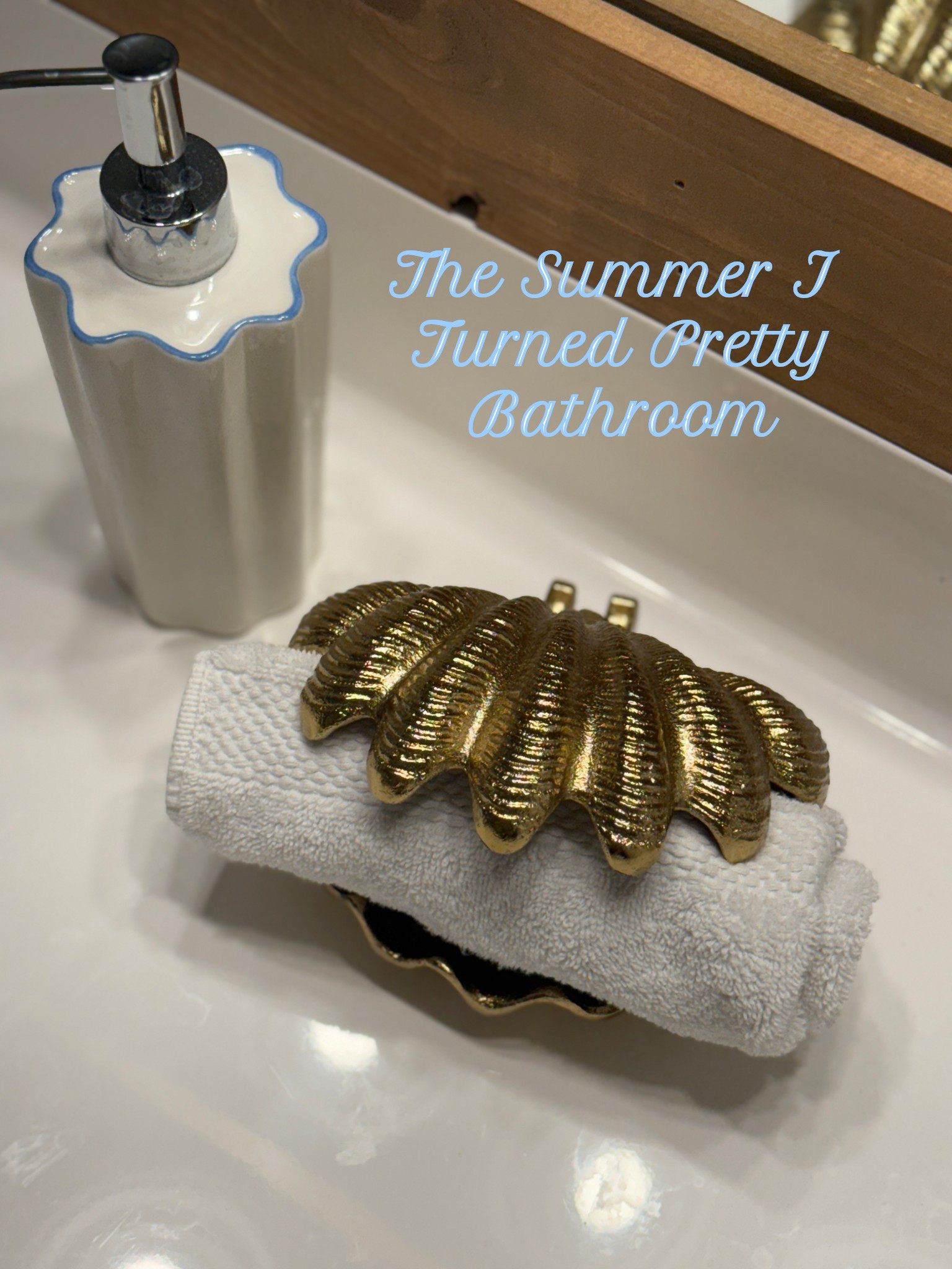 If “The Summer I Turned Pretty” was bathroom accessories 🐚🌊

#LTKSeasonal #LTKHome #LTKFindsUnder50