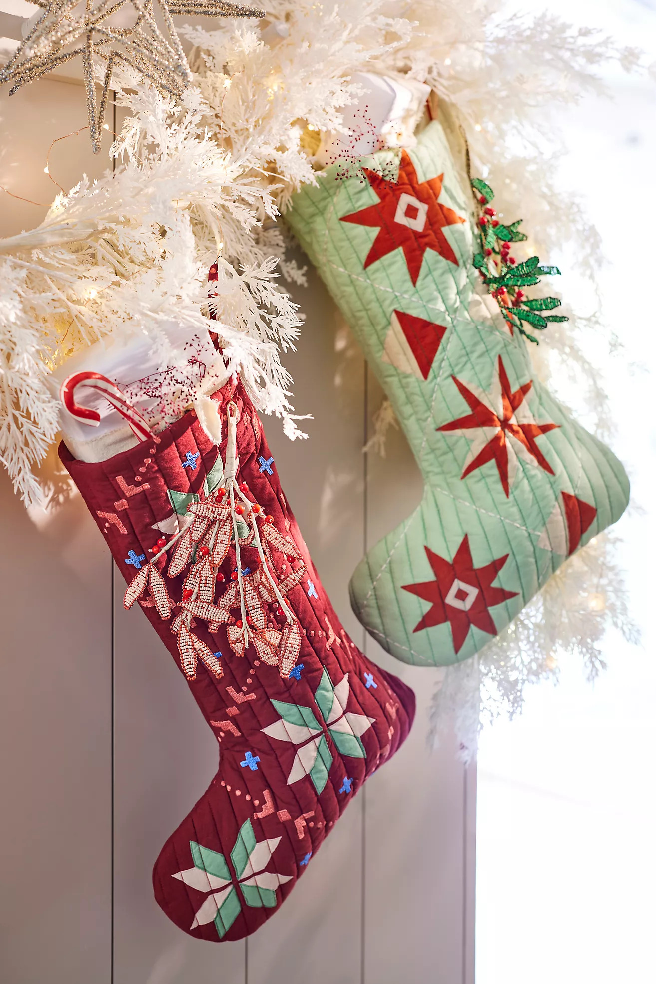 Patchwork Quilt Cotton Stocking | Terrain