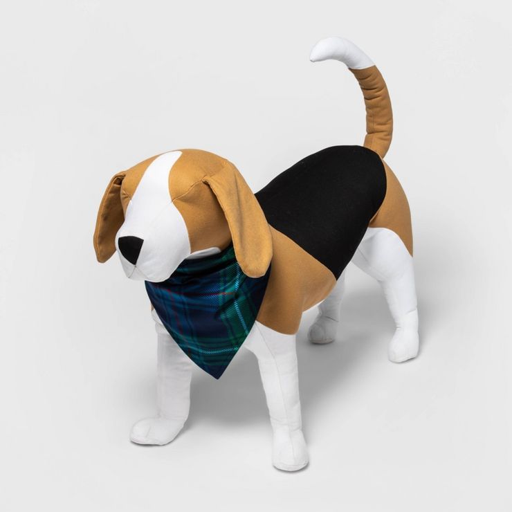 Holiday Family Sleep Separates Dog Bandana - Wondershop™ Blue Tartan Plaid | Target