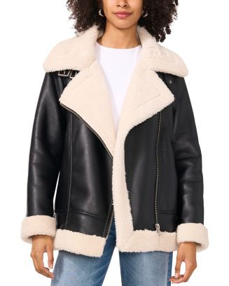 VINCE CAMUTO Faux Shearling Jacket   | Bloomingdale's Women | Bloomingdale's (US)