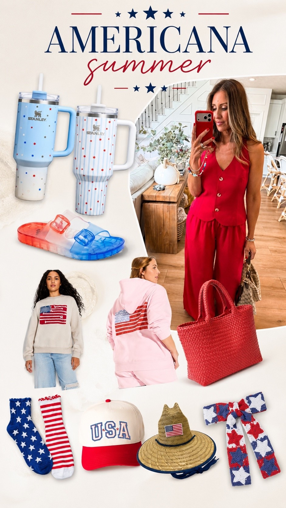 Americana 🇺🇸 Summer Loving these new finds from @Target  #ad

#LTKgrwm #LTKOver40 #LTKdayinmylife