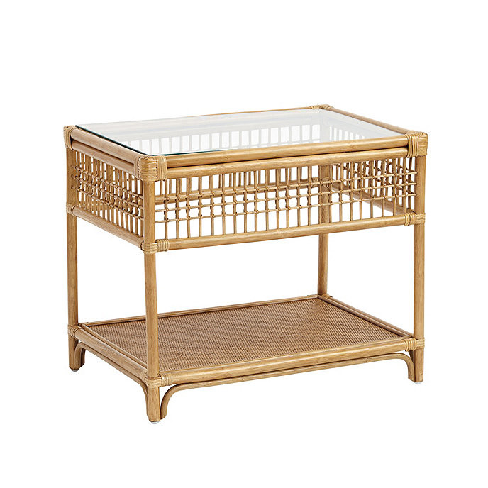 Beverly Rattan Side Table | Ballard Designs, Inc.