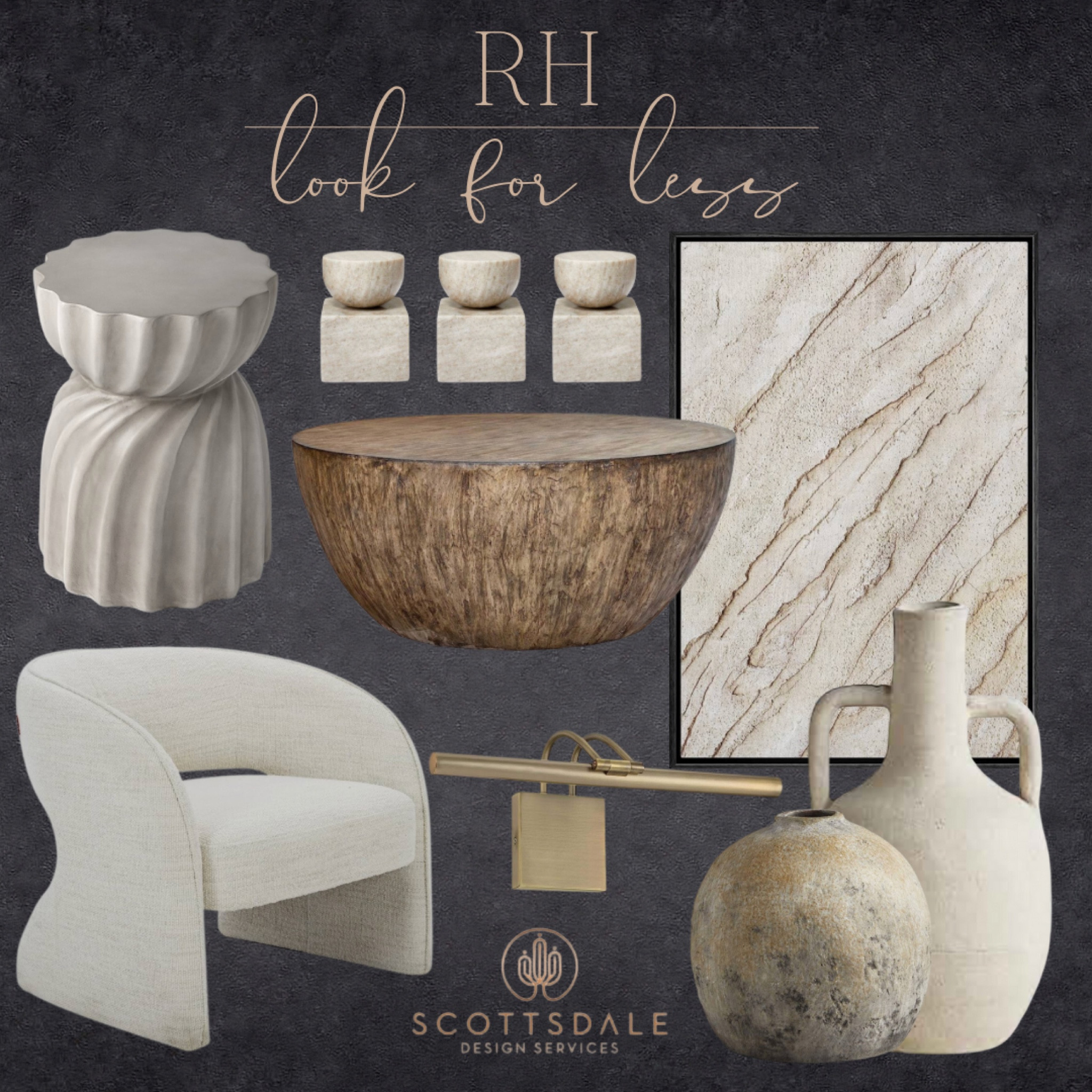 Get that RH look without the RH price tag🤍

Boucle chair, round wood coffee table, terracotta vase, neutral wall art, concrete table, living room furniture, neutral decor, restoration hardware, brass picture light

#LTKFind #LTKhome #LTKunder100