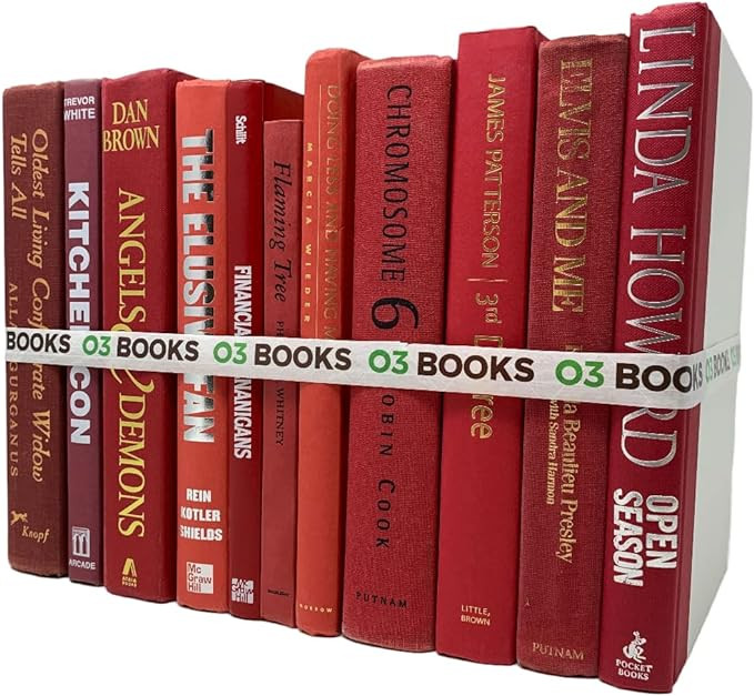 Curated Decorative Books Hardcover Décor Books for Home Décor, Choose Color, Interior Design, O... | Amazon (US)