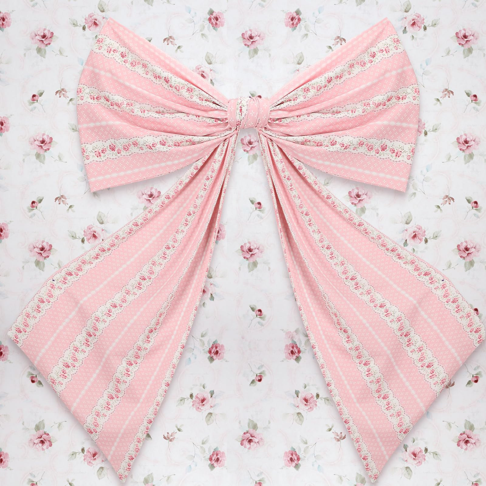 Large Pink Bows for Decoration 30 x 48 Inches Bow Wall Decor Coquette Party Backdrop for Coquette... | Amazon (US)