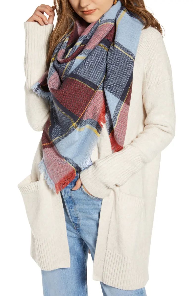 Treasure & Bond Plaid Wrap Scarf | Nordstrom | Nordstrom