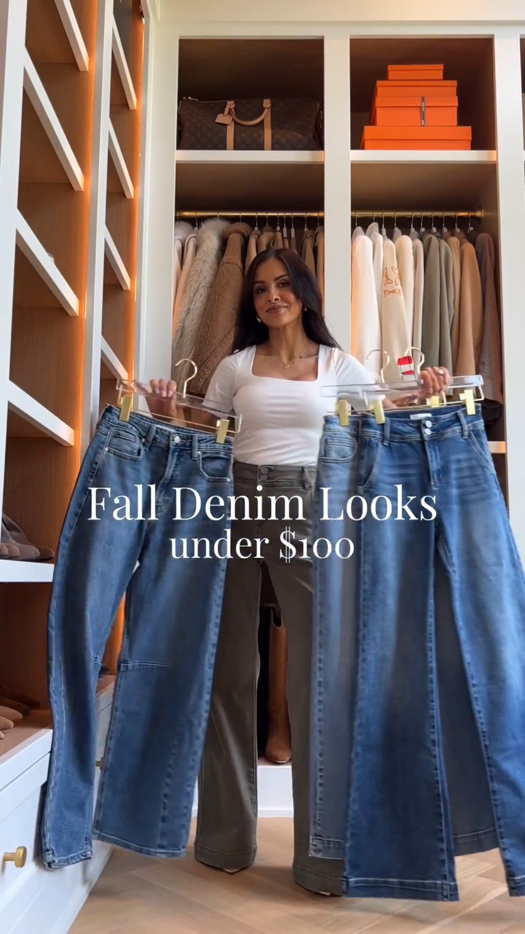 Fall denim looks under $100
Can’t get over these fall outfits! 
Use code MARIA15 for 15% off
Wearing a 24 in pants and XS in tops

#LTKOver40 #LTKmomlife #LTKSaleAlert