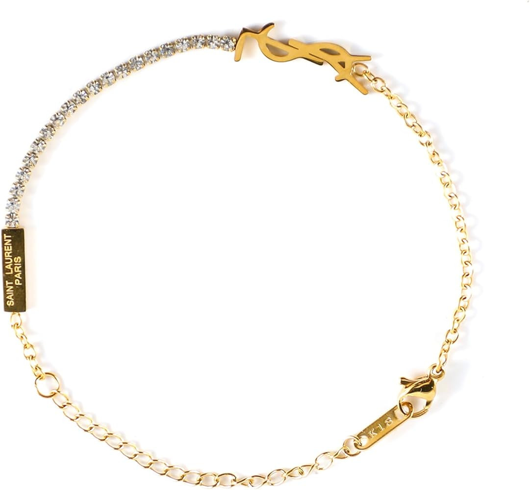 Dainty Gold Link Bracelet for Women, 18K Luxury Initial Gold Chain Bracelet, Minimalist Trendy Je... | Amazon (US)