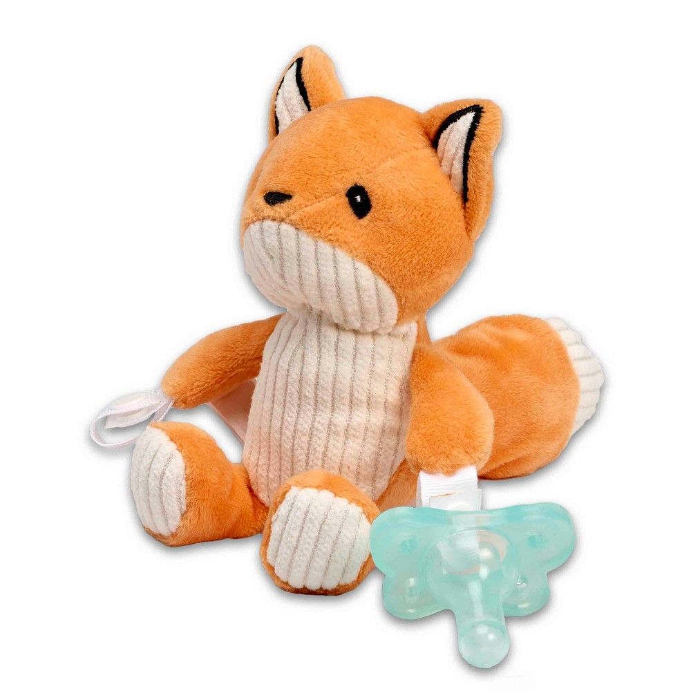 Dr. Brown's Franny the Fox Lovey Pacifier & Teether Holder, Orange | Target