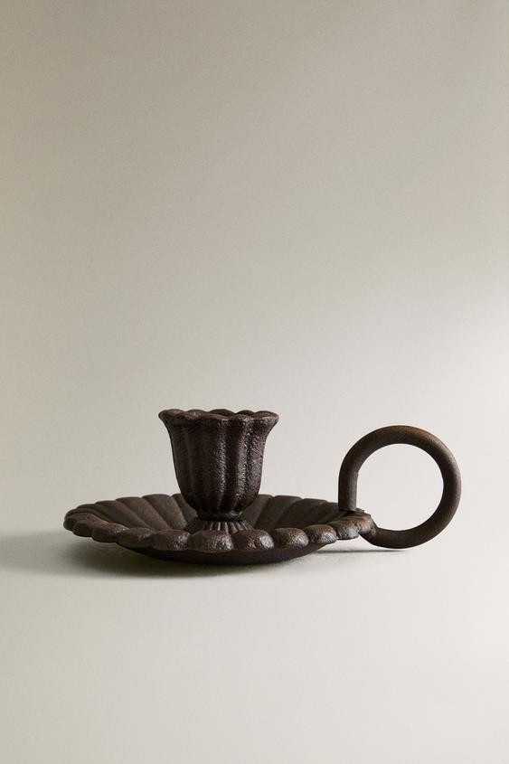 METAL FLOWER CANDLESTICK | Zara US