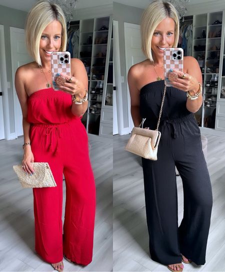 I love a good jumpsuit for summer!!!! I’m not a big dress girl so when I do have to dress up I tend to grab for something like this!!!! So comfy and only $17.98!!! Also, linking the best strapless bra from @amazon 🙌🏻
⬇️⬇️⬇️
Jumpsuits sized up to medium (junior sizing)


#LTKSeasonal #LTKFindsUnder100 #LTKFindsUnder50
